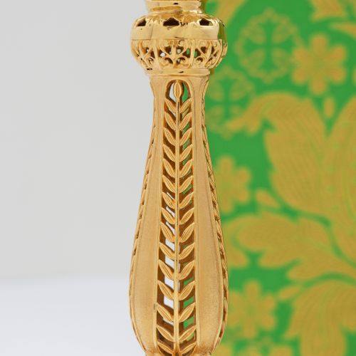 2.7.0944лп Подсвечник латунный в позолоте фото 3 2.7.0944лп Подсвечник латунный в позолоте фото 3