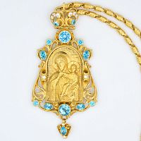 2.7.1765лп Звездица латунная в позолоте