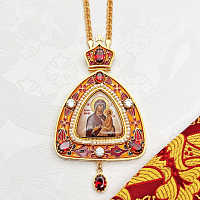 2.7.2303лп-18/1лп-М Панагия в позолоте