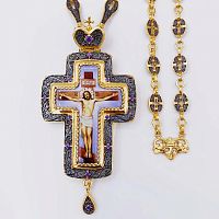 2.10.0284лпр-2/80лпр Крест наперсный с цепью