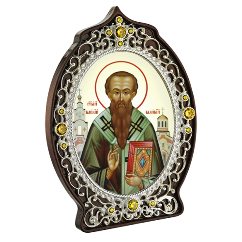 2.78.0923л И.н.латунная Святитель Василий Великий 2.78.0923л И.н.латунная Святитель Василий Великий