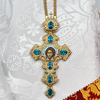 2.10.0387лп-2/1лп Крест наперсный в позолоте