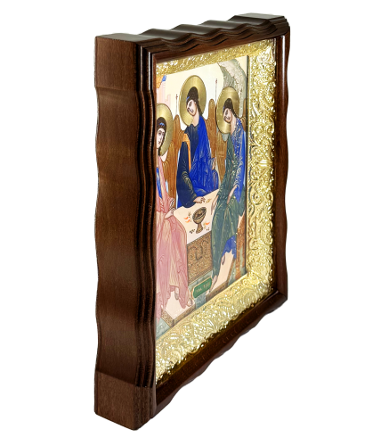 2.14.0207лпм-12 Икона настенная - Святая Троица фото 2 2.14.0207лпм-12 Икона настенная - Святая Троица фото 2