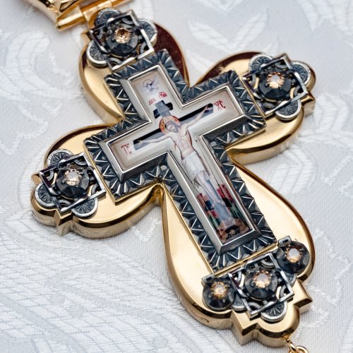 2.10.0461лпр-2/1лп Наперсный крест фото 6