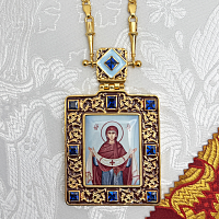 2.7.2516лп-2/64лп-М Панагия в позолоте