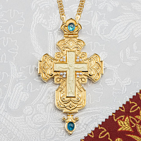 2.10.0646лп-11/1лп Крест наперсный в позолоте