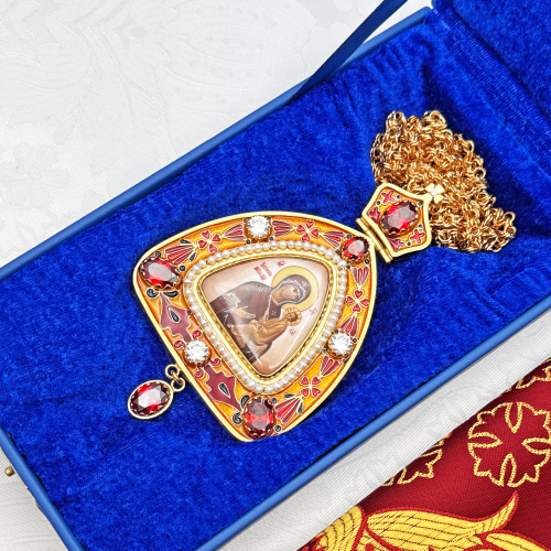 2.7.2303лп-18/1лп-М Панагия в позолоте фото 4 2.7.2303лп-18/1лп-М Панагия в позолоте фото 4