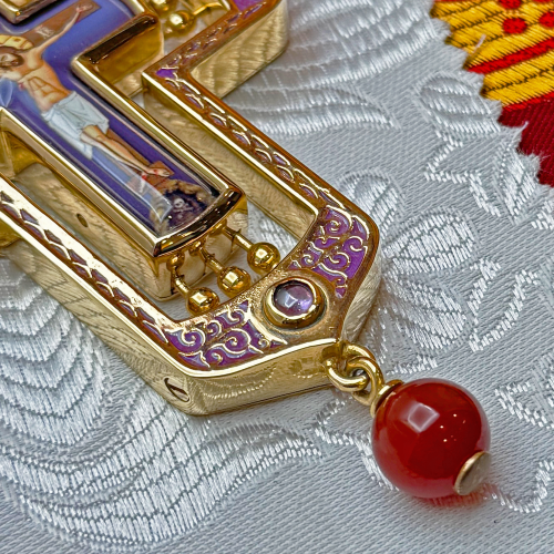 2.10.0433лпэ-2/64лп Крест наперсный фото 4