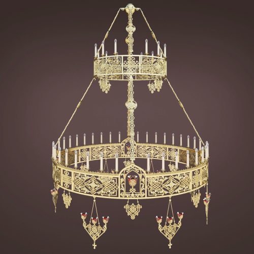 2.7.3013 (2) Хорос двухъярусный с лампадами 2.7.3013 (2) Хорос двухъярусный с лампадами