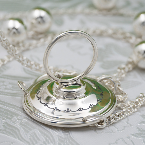 2.7.2921лр Кадило латунное с патинированием в серебрении фото 2 2.7.2921лр Кадило латунное с патинированием в серебрении фото 2