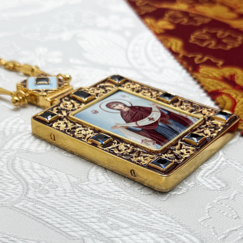 2.7.2516лп-2/64лп-М Панагия в позолоте фото 3 2.7.2516лп-2/64лп-М Панагия в позолоте фото 3