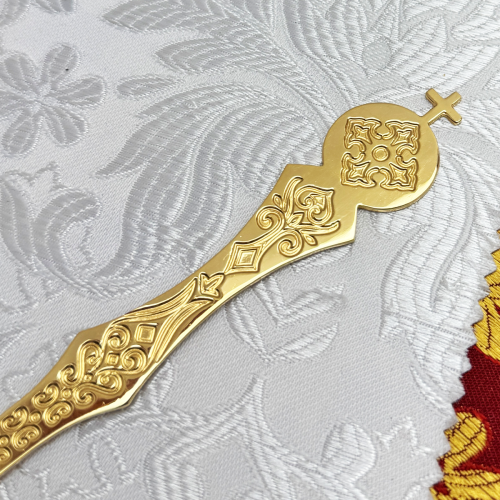 2.7.0048лп Лжица латунная из набора для причащения болящих фото 4 2.7.0048лп Лжица латунная из набора для причащения болящих фото 4