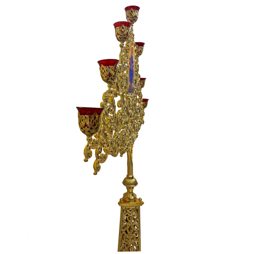 5.7.2567лм-2 Семисвечник напольный фото 2 5.7.2567лм-2 Семисвечник напольный фото 2