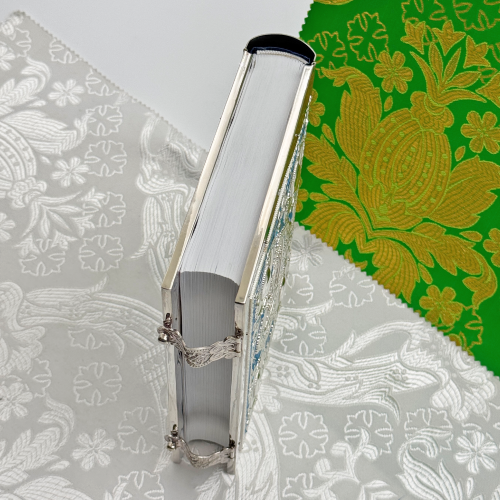 2.7.0697л Евангелие напрестольное в серебрении фото 2 2.7.0697л Евангелие напрестольное в серебрении фото 2