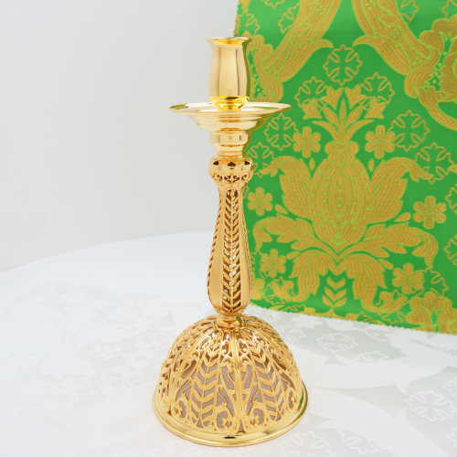 2.7.0944лп Подсвечник латунный в позолоте 2.7.0944лп Подсвечник латунный в позолоте