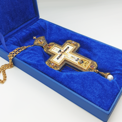 2.10.0282лп-2/1лп Крест латунный в позолоте с цепью фото 2 2.10.0282лп-2/1лп Крест латунный в позолоте с цепью фото 2