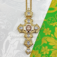 2.10.0387лп-2/1лп Крест наперсный в позолоте