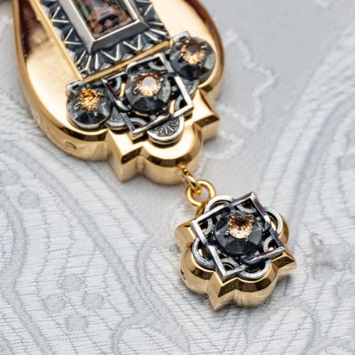 2.10.0461лпр-2/1лп Наперсный крест фото 4