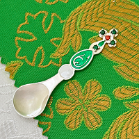 2.7.0082лэ Лжица малая латунная в серебрении