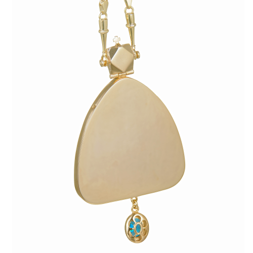 2.7.2484лп-2/64лп Панагия в позолоте фото 2