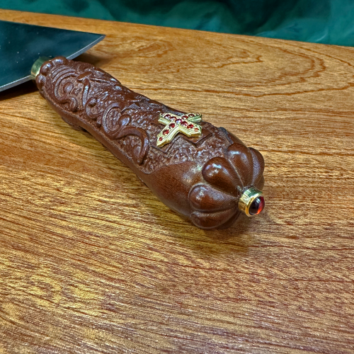 2.7.2763лпбд-12 Копие большое с деревянной ручкой фото 3 2.7.2763лпбд-12 Копие большое с деревянной ручкой фото 3