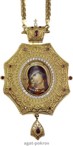 2.7.2280лп-2/113лп Панагия латунная 2.7.2280лп-2/113лп Панагия латунная