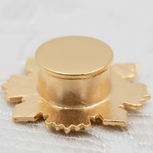 2.7.0016лп Мощевик латунный малый в позолоте фото 3 2.7.0016лп Мощевик латунный малый в позолоте фото 3