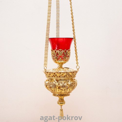 2.7.1846лп/1849лп Лампада подвесная латунная