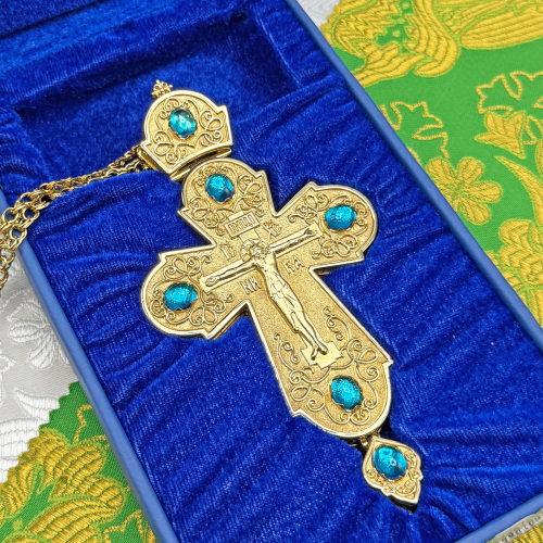 2.10.0365лп/1лп Крест наперсный в позолоте фото 7 2.10.0365лп/1лп Крест наперсный в позолоте фото 7