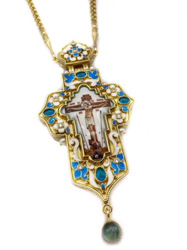 2.10.0451лпэ-2/64лп Наперсный крест фото 2 2.10.0451лпэ-2/64лп Наперсный крест фото 2