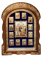 2.14.0172лп-94 Икона настенная Рождество Христово