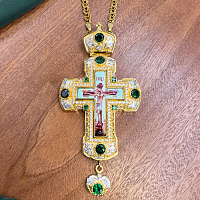 2.10.0401лп-2/1лп Крест наперсный в позолоте