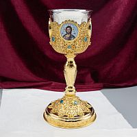 2.7.0893лп-2 Потир мельхиоровый 0,5 л