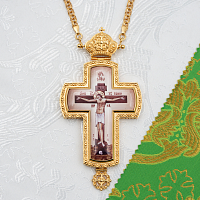 2.10.0692лп-2/1лп Крест наперсный в позолоте