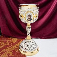 2.7.2639лп-2 Потир а 2,0 л в позолоте