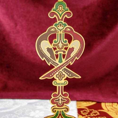 2.7.2672лпэ Лампада напрестольная в позолоте фото 4