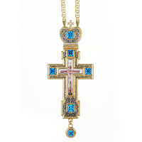 2.10.0157лпр-2/1лп Крест наперсный в позолоте