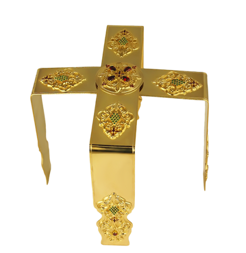 2.7.1054лп Звездица латунная в позолоте