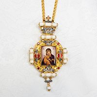 2.7.2801лпрэч-2/1лп Панагия в позолоте