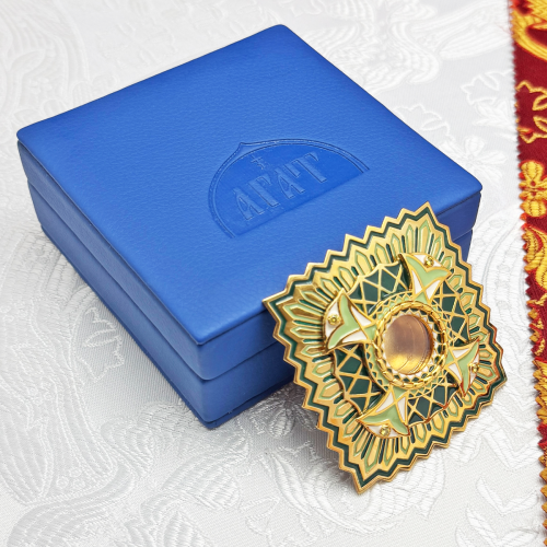 2.7.0404лп-М Мощевик латунный в позолоте фото 6