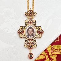 2.10.0665лп-2/1лп-М Крест наперсный в позолоте