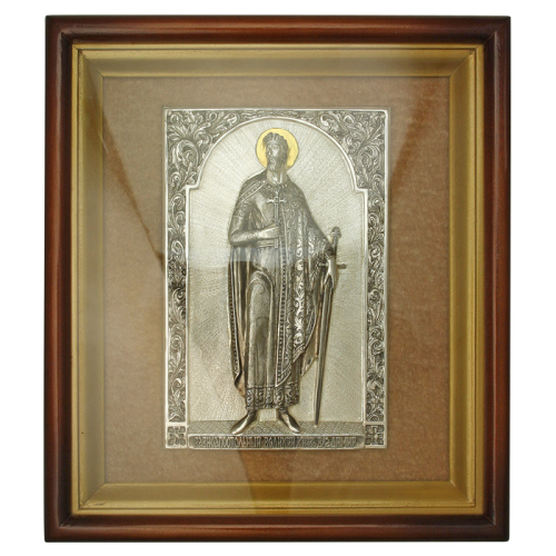 2.14.0109л Икона настенная - Святой Равноапостольный Великий Князь Владимир. 2.14.0109л Икона настенная - Святой Равноапостольный Великий Князь Владимир.