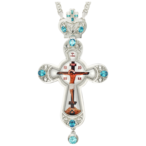 2.10.0121л-2/1л Крест латунный с цепью 2.10.0121л-2/1л Крест латунный с цепью