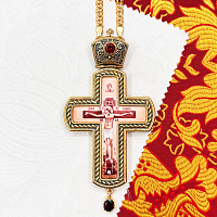 2.10.0548лпр-2/1лп Крест наперсный в позолоте