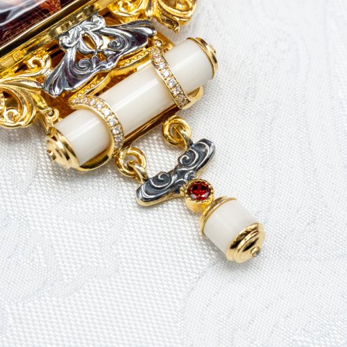 2.7.2801лпрэч-2/1лп Панагия в позолоте фото 4 2.7.2801лпрэч-2/1лп Панагия в позолоте фото 4