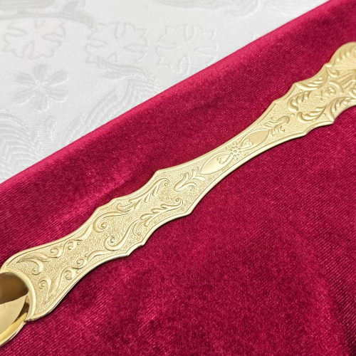 2.7.0005лп Лжица латунная в позолоте фото 3 2.7.0005лп Лжица латунная в позолоте фото 3