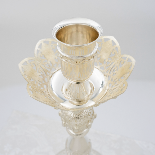 2.7.2653л Примикирий латунный с белыми камнями в серебрении фото 7 2.7.2653л Примикирий латунный с белыми камнями в серебрении фото 7