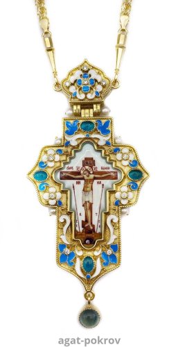 2.10.0451лпэ-2/64лп Наперсный крест 2.10.0451лпэ-2/64лп Наперсный крест