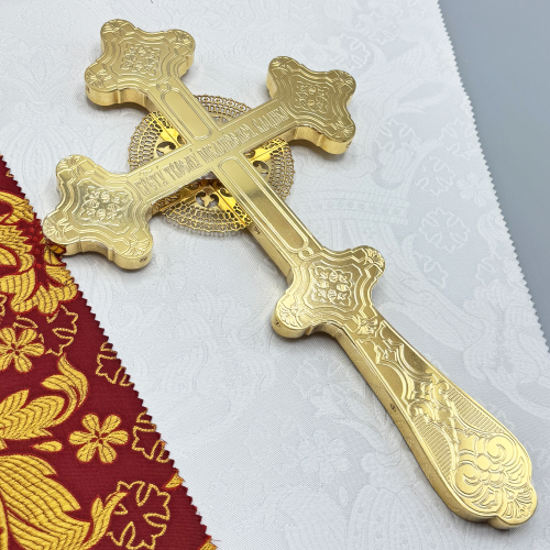 2.7.2586лпэ Крест напрестольный фото 3 2.7.2586лпэ Крест напрестольный фото 3