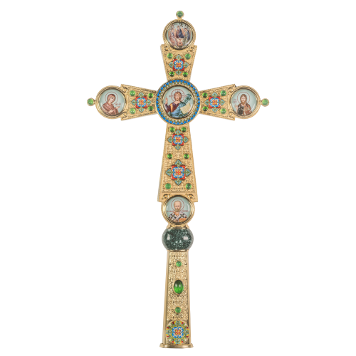 2.7.2267лпэ-2 Крест напрестольный в позолоте 2.7.2267лпэ-2 Крест напрестольный в позолоте